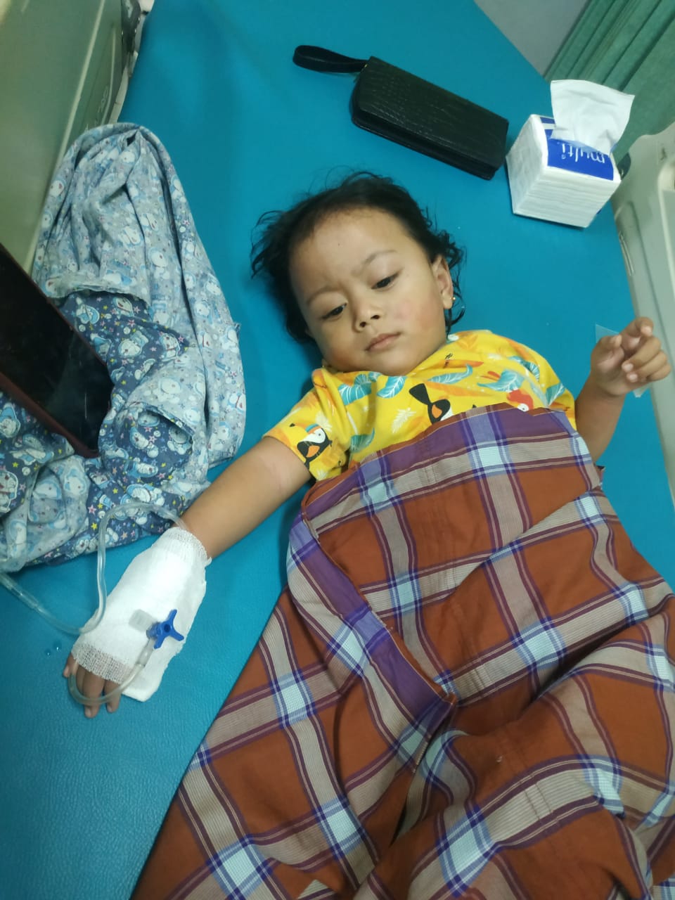 Dana Digunakan Untuk Membantu Lubna Penderita Penyakit Jantung Bawaan