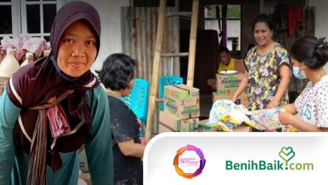 Bersama Womanpreneur Community Bantu Pedagang Kecil Perempuan