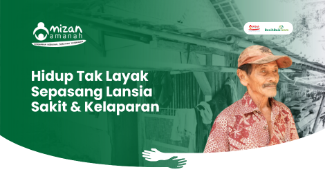 Hidup Tak Layak, Sepasang Lansia Sakit & Kelaparan