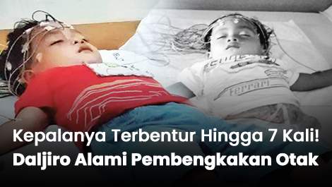 Kepalanya Terbentur Hingga 7 Kali! Daljiro Alami Pembengkakan Otak