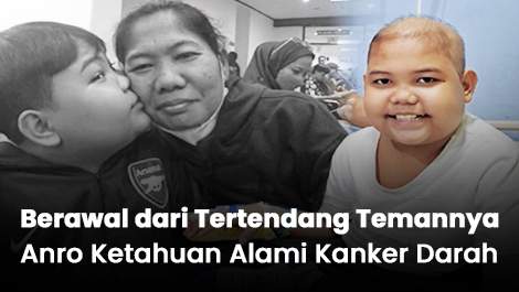 Berawal dari Tertendang Temannya, Anro Ketahuan Alami Kanker Darah!