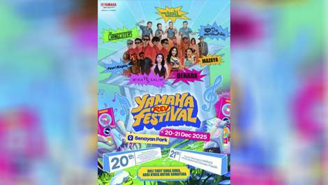 Donasi Minimal Rp10 ribu,#TemanBaik Bisa Nikmati Konser Yamaha Rev Festival 2025!