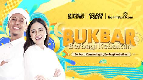 Opick x Syifa Hadju BUKBAR Berbagi Kebaikan untuk Anak Pejuang Kanker Bersama MLBB