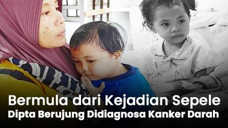 Bermula dari Kejadian Sepele, Dipta Berujung Didiagnosa Kanker Darah