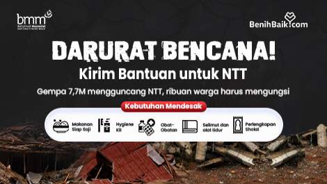 Gempa 7, 7M Guncang NTT, Kirimkan Bantuan Darurat