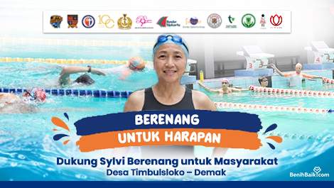 Berenang Untuk Harapan: Dukung Sylvi Berenang Untuk Masyarakat Desa Timbulsloko – Demak
