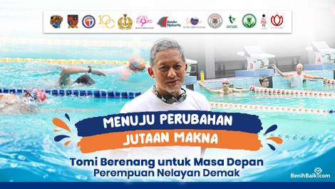 Menuju Perubahan, Jutaan Makna: Tomi Berenang Untuk Masa Depan Perempuan Nelayan Demak