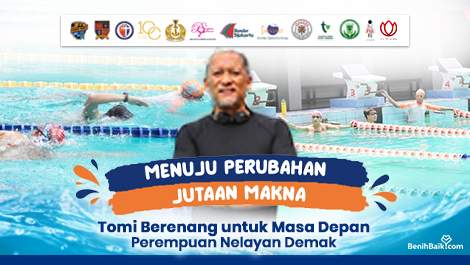 Menuju Perubahan, Jutaan Makna: Tomi Berenang Untuk Masa Depan Perempuan Nelayan Demak
