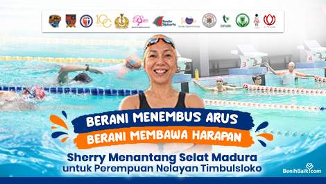 Berani Menembus Arus, Berani Membawa Harapan: Sherry Menantang Selat Madura untuk Perempuan Nelayan Timbulsloko