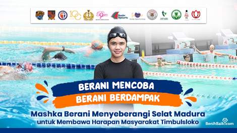 Berani Mencoba, berani Berdampak: Mashka Berani Menyeberangi Selat Madura Untuk Membawa Harapan Masyarakat Timbulsloko