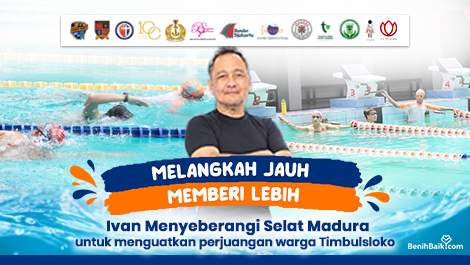 Melangkah Jauh, Memberi Lebih: Ivan Menyeberangi Selat Madura Untuk Menguatkan Perjuangan Warga Timbulsloko