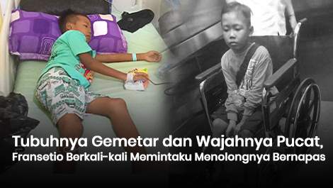 Tubuhnya Gemetar dan Wajahnya Pucat, Frasentio Berkali-kali Memintaku Menolongnya Bernapas