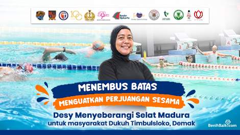 Menembus Batas, Menguatkan Perjuangan Sesama. Desy Menyeberangi Selat Madura Untuk Masyarakat Dukuh Timbulsloko, Demak.