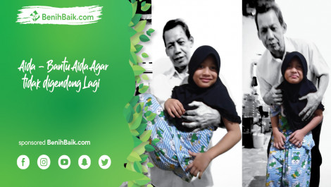 Bantu Aida Tidak Digendong Lagi