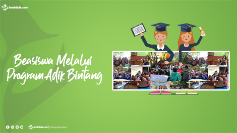 Membantu Beasiswa melalui Program Adik Bintang