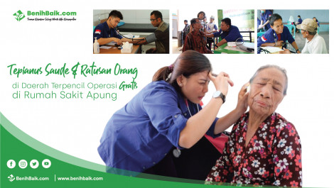 Tepianus Dan Ratusan Orang Di Daerah Terpencil Operasi Gratis Di RSA