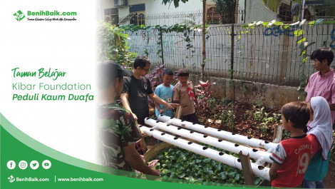 Taman Belajar Kibar Foundation Peduli Kaum Duafa