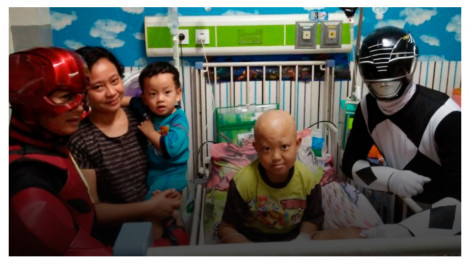Temani Reyvando Melawan Leukimia