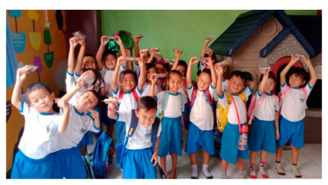 Bantu Tingkatkan Gizi Anak-anak PAUD Suryakasih