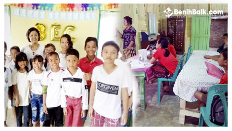 Bersama Nurianti, Bantu Anak-anak Naga Jaya-Sumatra Bisa Ngomong Bahasa Inggris