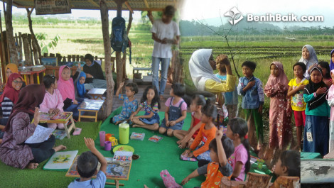 Semai Mimpi Anak-anak dari Pinggir Sawah