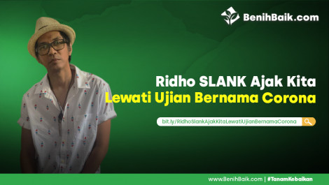 Bareng Ridho (SLANK) Bantu Keluarga Tak Mampu yang Terdampak Corona