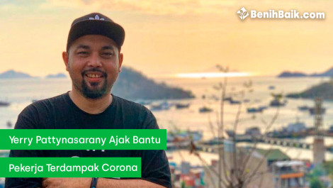 Yerry Pattinasarany Ajak Bantu Pekerja Terdampak Corona