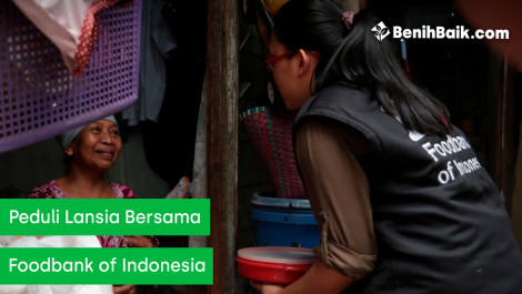 Peduli Lansia Bersama Foodbank of Indonesia