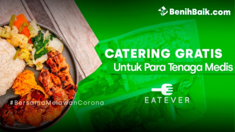 Eatever Berbagi Makanan Untuk Tenaga Medis