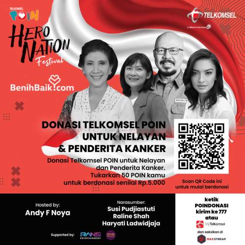 Telkomsel Poin "Hero Nation Festival" - BenihBaik.com