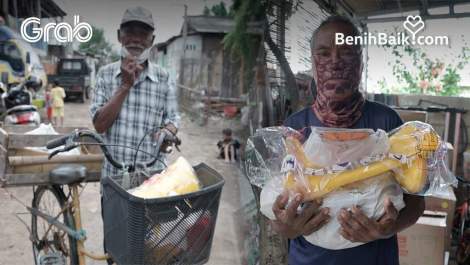 BERSATU Merdekakan Pedagang Asongan Terdampak PPKM dengan Sembako